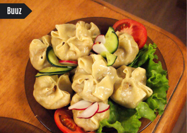 Mongolian Dishes Buuz